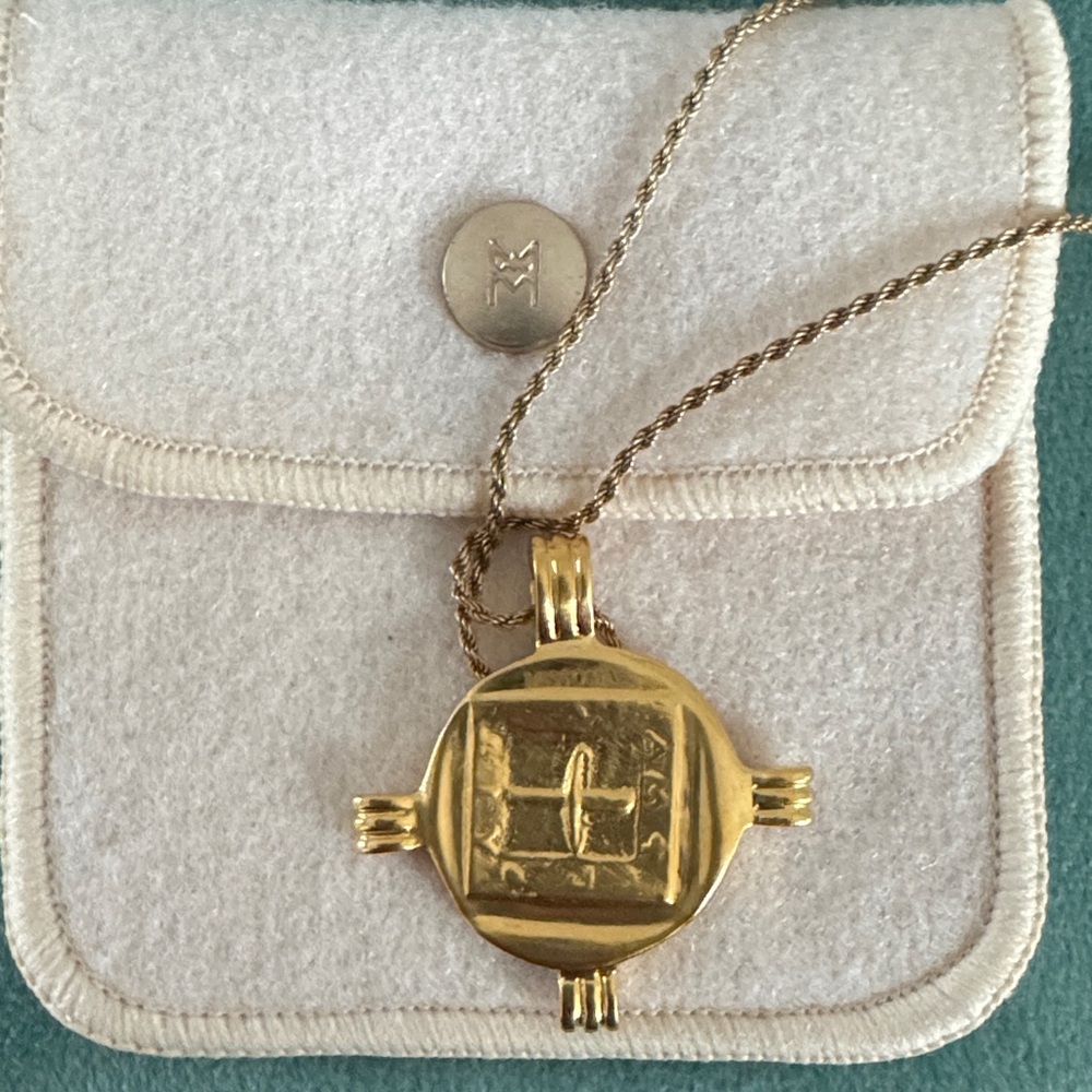Missoma Gold Coin Necklace - Picture 6 of 9